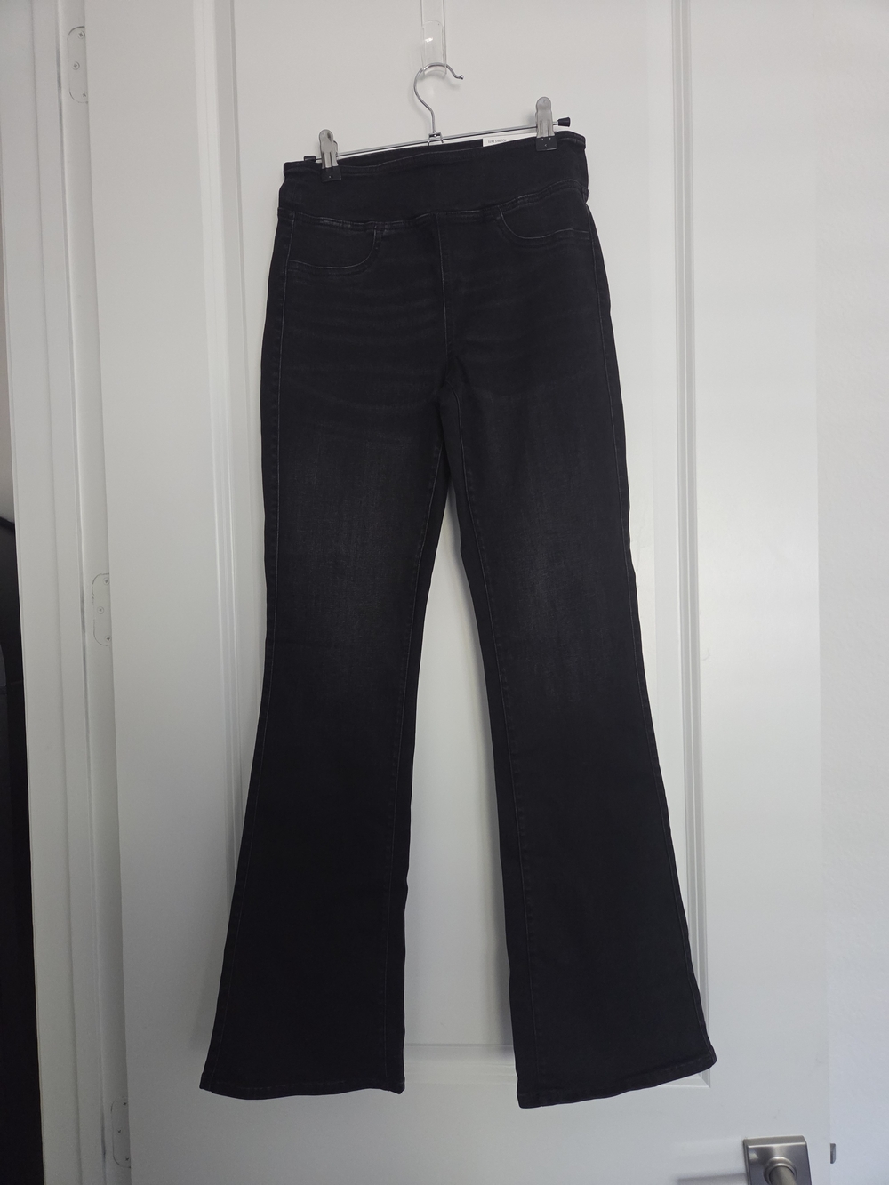 Women's Black Flared Jeans